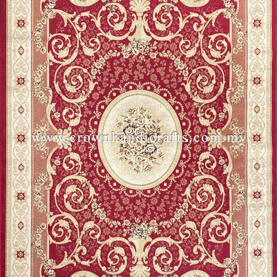 Persian Silk Carpet Iran Design 100% Silk Man Made Viscose Carpet | Zrabi 463