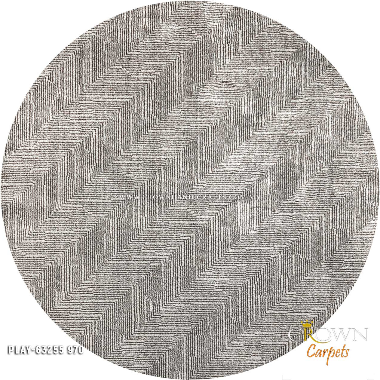High Quality Modern Round Rugs Designs from Europe Turkish Rugs | Play 63255-970