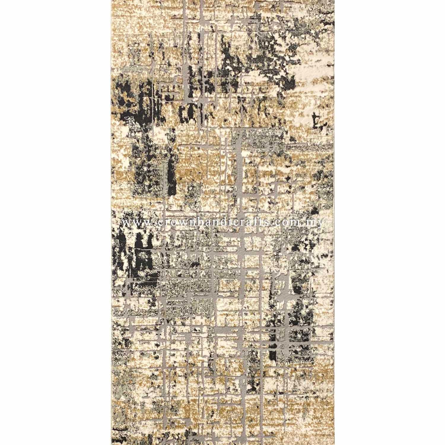 Modern Design Runner for Living Room Bedroom Rugs | Salvadore Runner 6868A