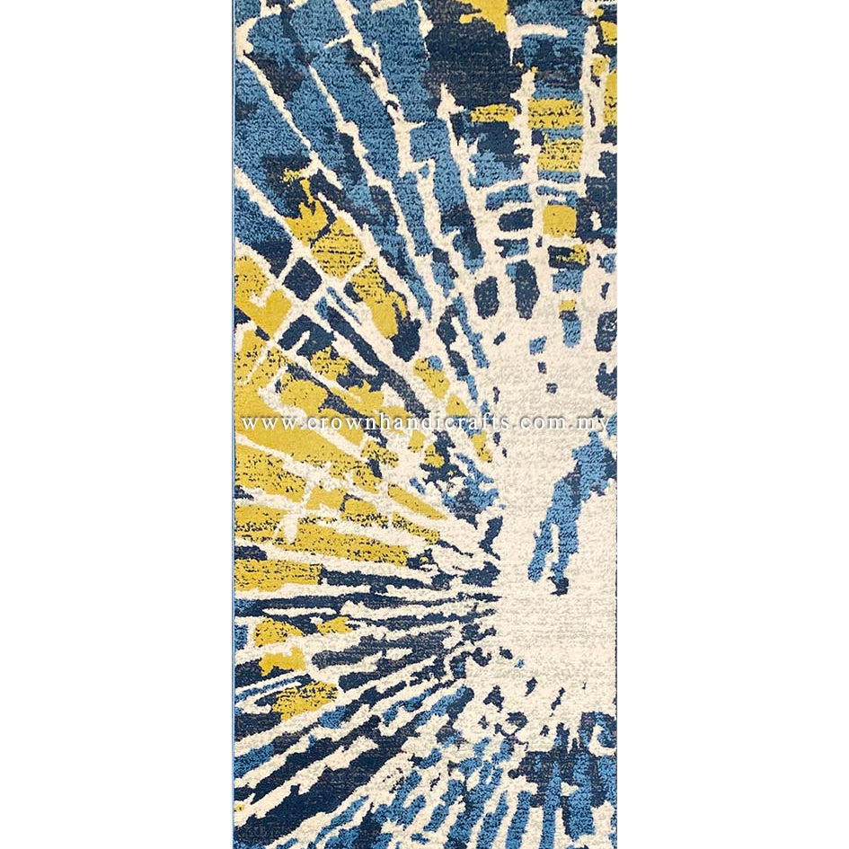 Contemporary Carpet Modern Design Rug Turkey Carpets for Living Room Bedroom | Empire D7090BY Runner