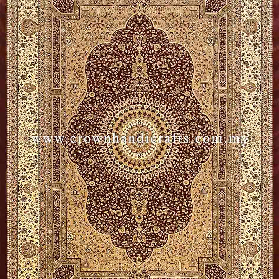 Silk Feel Carpet Persian Design Turkish Rug for Living Room Bedroom Carpet | Rajah 7623