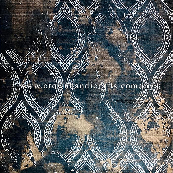 Modern Rugs Distressed Look Carpets for Living Room | Vega 9875C