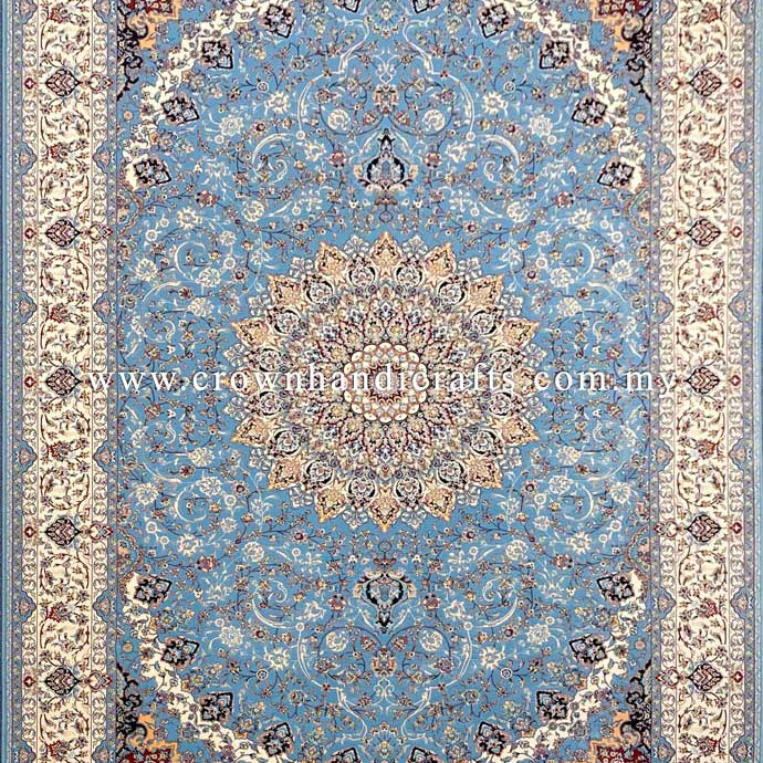 Intricate Persian Carpet for Living Made in Iran Premium Quality Smooth Feel Living Room Carpet | Rayan AM010