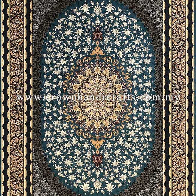 Authentic Persian Rug Iran Carpet Wool Feel High End Quality Hand Look Man Made Persian Carpets for Living Room | Shahnaz Amania