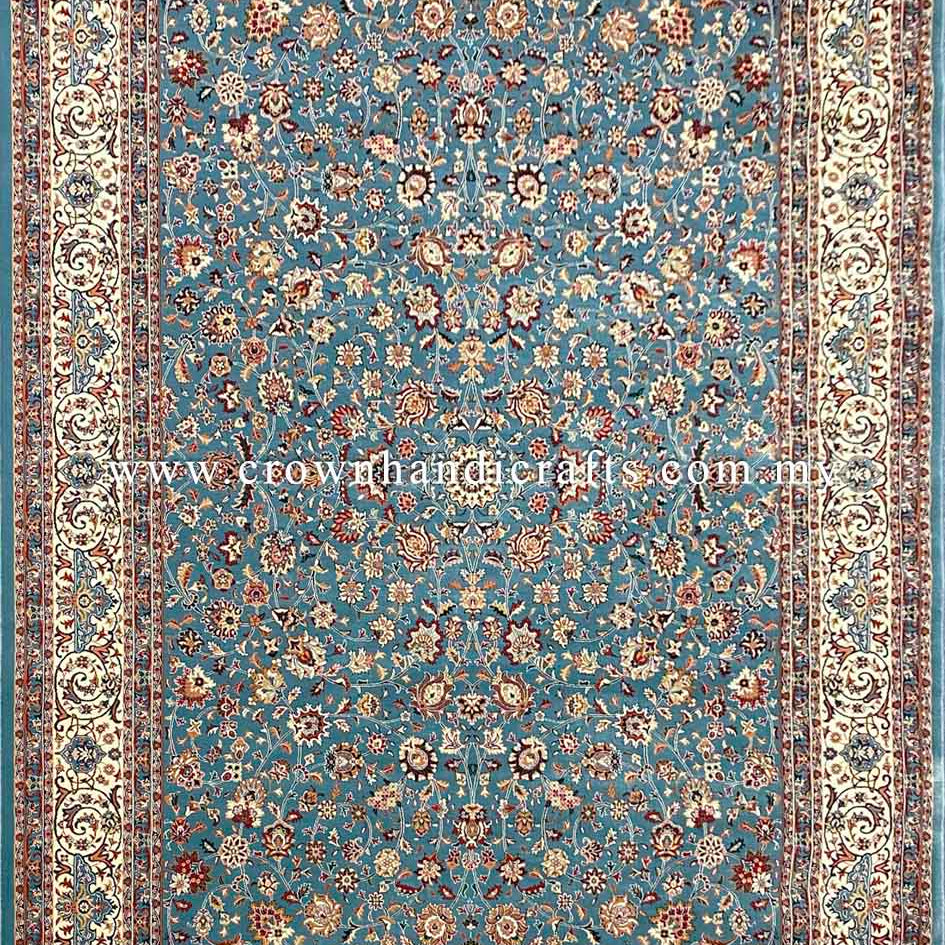 Intricate Persian Carpet for Living Made in Iran Premium Quality Smooth Feel Living Room Carpet | Ashrafi Harir