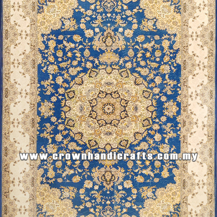 Modern Persian Design Carpet – Silk-Feel Turkish Rug for Living Room – Premium Polyester | Istanbul
