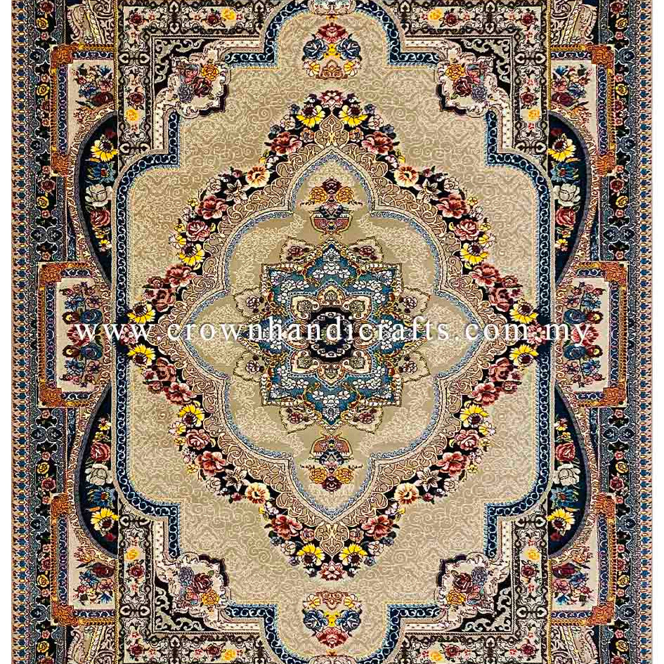 Fine Persian Rug Wool Feel Smooth Quality Carpet for Dining Table Living Room Rug | Dorrin Bagh Moalagh