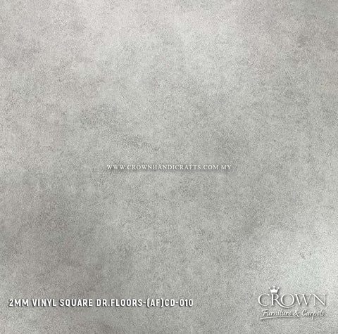 2MM VINYL SQUARE DR.FLOORS CD-010 (AF) | 457X457 | HEAVY-DUTY VINYL FLOORING FOR HIGH-TRAFFIC AREAS | BOX 24PCS/54SF