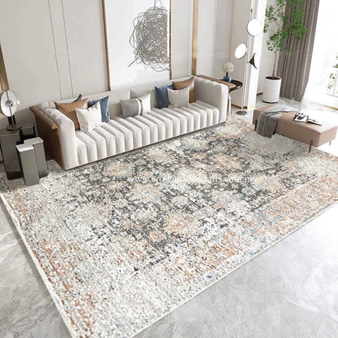 Create a Sophisticated Atmosphere with Classy Mid-Century Tufted Rug Designs | Distressed Mix D21