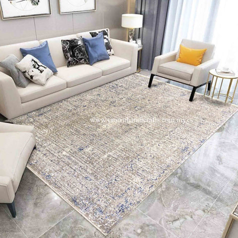 Experience the Sophistication of Classy Mid-Century Tufted Rug Designs | Distressed Mix D40