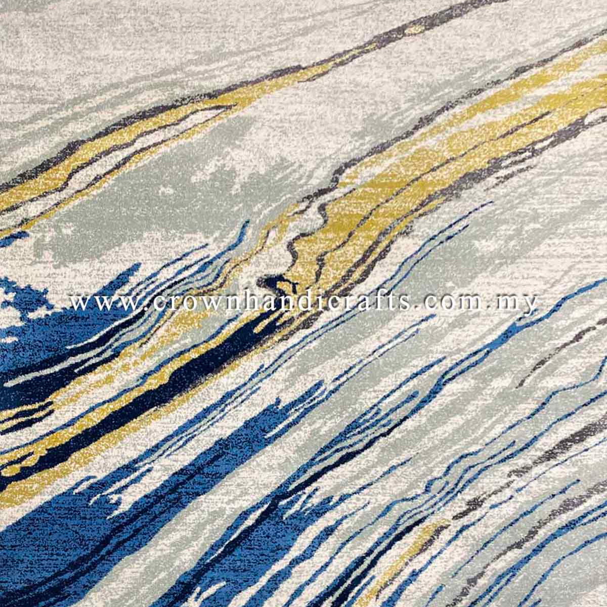 Smooth Fine Rug for Living Room Modern Design Carpet | Empire D6263IVB