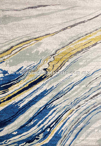 Smooth Fine Rug for Living Room Modern Design Carpet | Empire D6263IVB