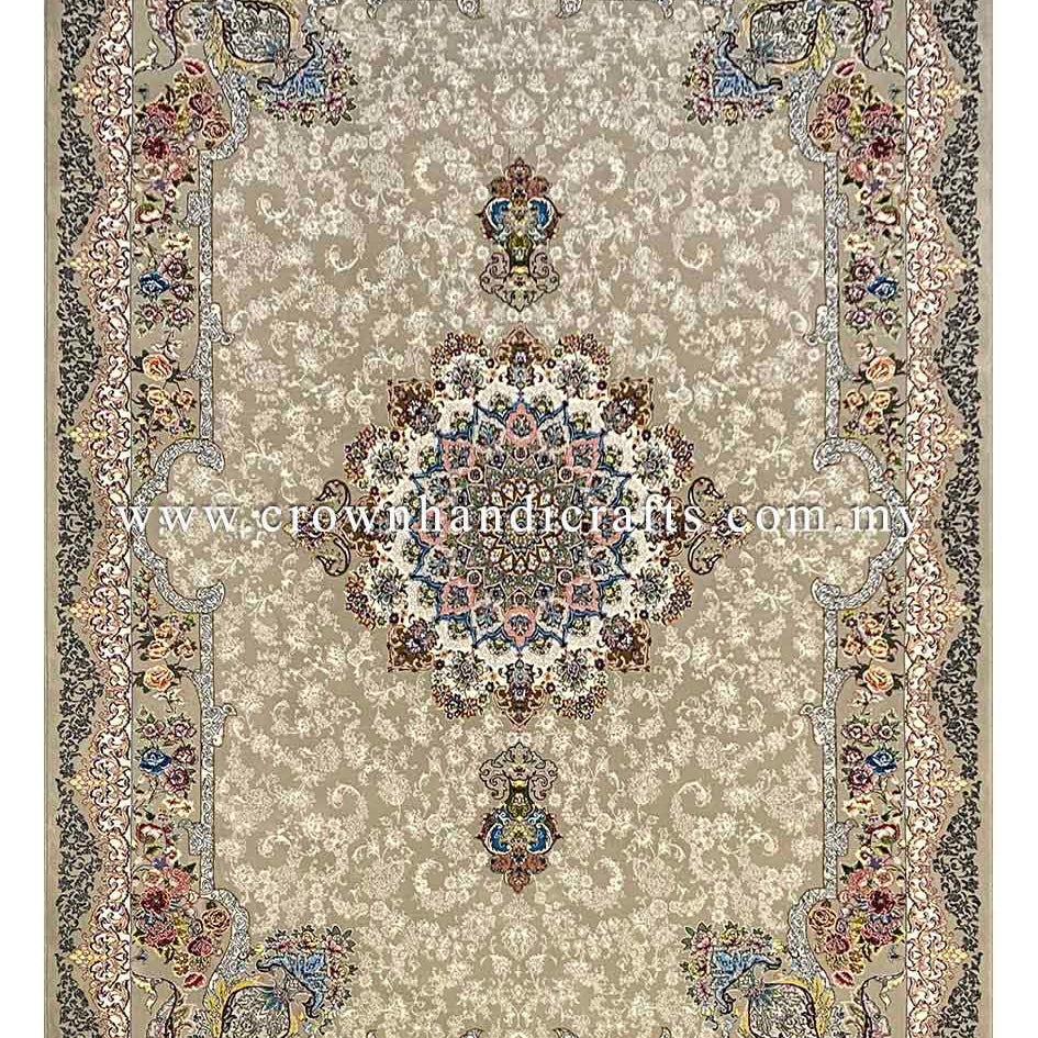 Authentic Persian Rug Iran Carpet Wool Feel High End Quality Hand Look Man Made Persian Carpets for Living Room | Dorrin Delpasand