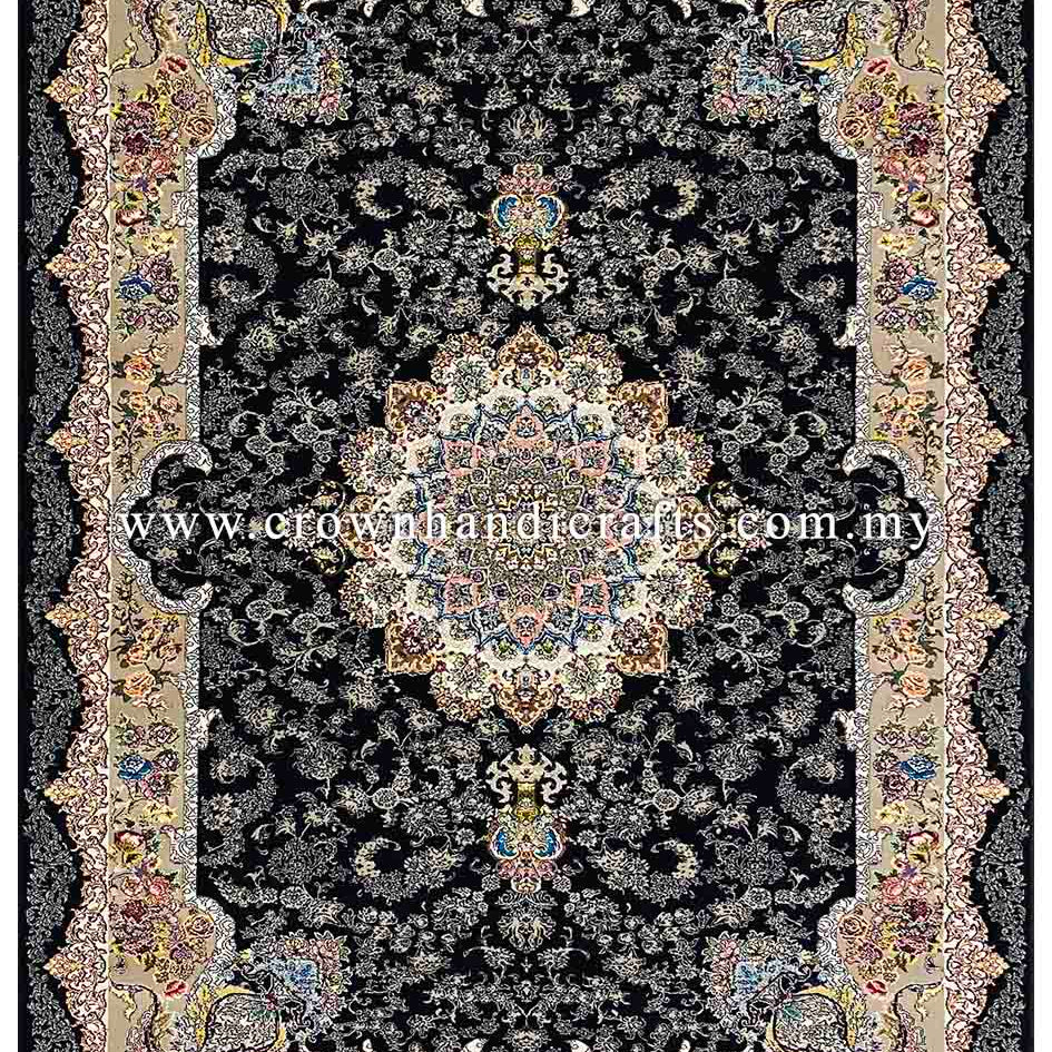 Authentic Persian Rug Iran Carpet Wool Feel High End Quality Hand Look Man Made Persian Carpets for Living Room | Dorrin Delpasand