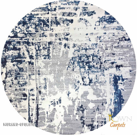 Premium Round Rugs Modern Design Tufted Rugs style for Living room | Murano GFQL07B