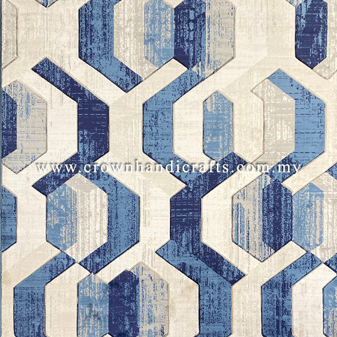 Modern Carpet for Living Room Designer Rugs Malaysia | Vincenza HD22