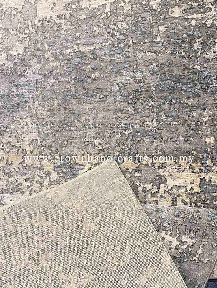 Weathered Vintage-Inspired Rugs: Antique Charm & Refined Texture | Distressed Mix Rug D1