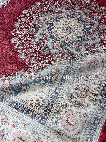 Genuine 100% Silk Persian Rug High End Premium Man Made Exclusive Range | Tashkent T444B