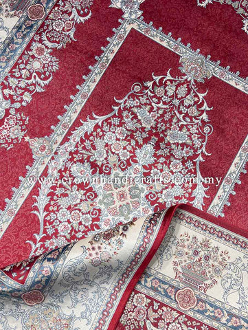 Royal Edition Silk Carpet Iranian Rug Authentic Persian Carpet to match your Living Room Standard | Tashkent T537C