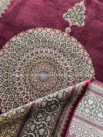 Limited Edition Persian Carpet 100% Silk Premium Range | Solomon SL08