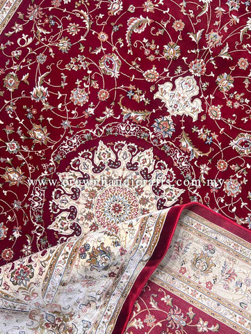 Genuine 100% Silk Persian Rug High End Premium Man Made Exclusive Range | Persian silk 1S003