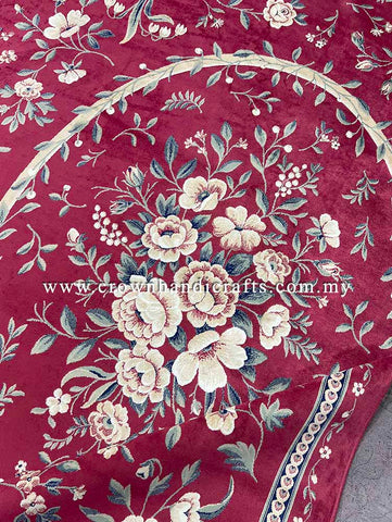 Persian Silk Carpet Iran Design 100% Silk Man Made Viscose Carpet | Zrabi 307