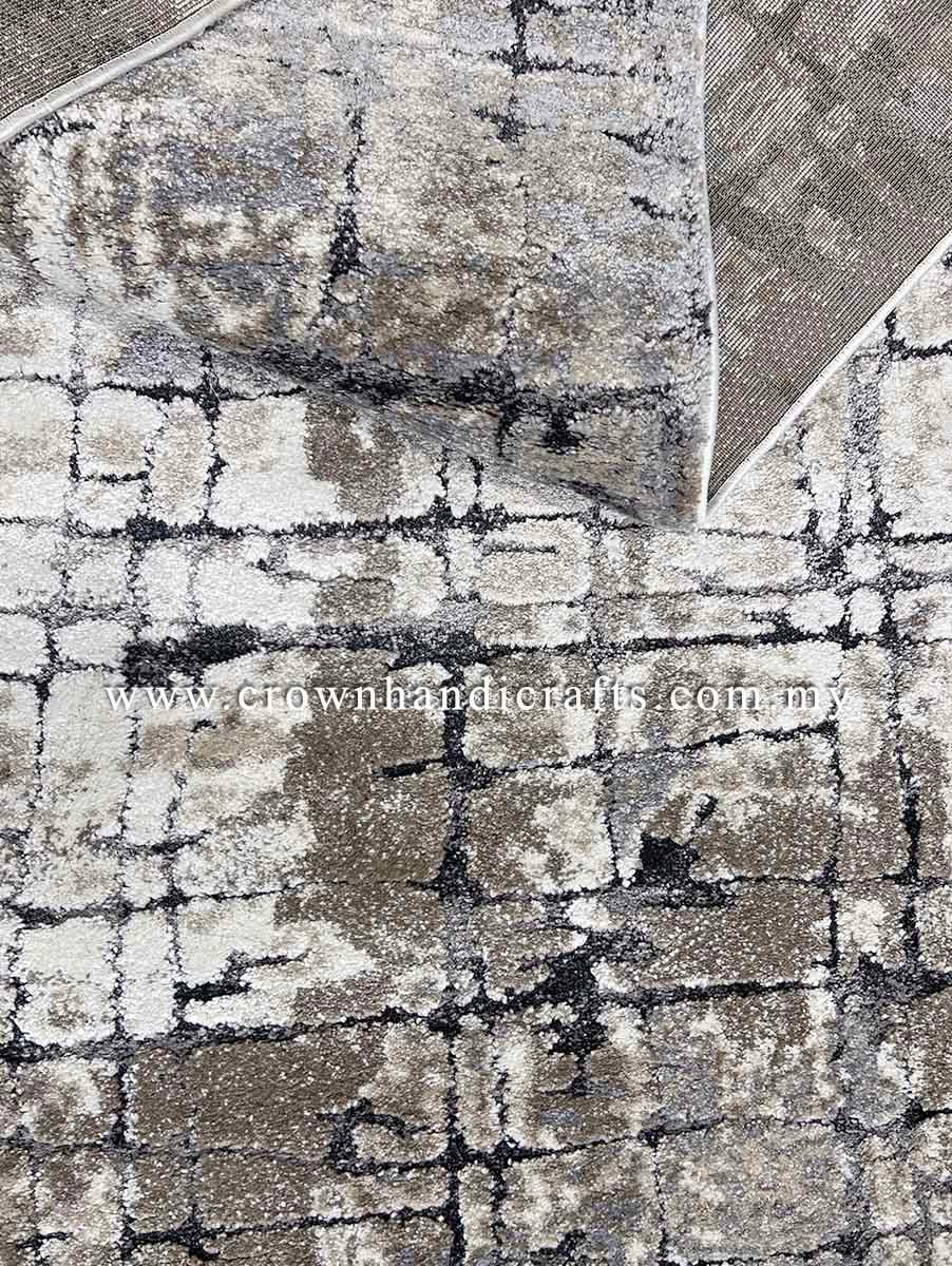 Contemporary Carpet Modern Design Rug Turkey Carpets for Living Room Bedroom | Valentino 09717A