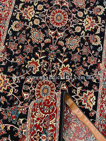 Intricate Persian Carpet for Living Made in Iran Premium Quality Smooth Feel Living Room Carpet | Ashrafi Harir Runner