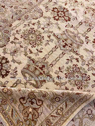 [8X10FT] Afghan Tribal Rug 100% Wool Handmade Persian Design – Durable Floor Cover CHOBI 2729