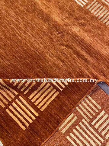[6.5X6.5FT] Elegantly Handcrafted Tribal Rug 100% Wool Persian Carpet Design High-Quality Hand-Knotted Authentic Afghan Tribal Carpet GEBBEH CH 217