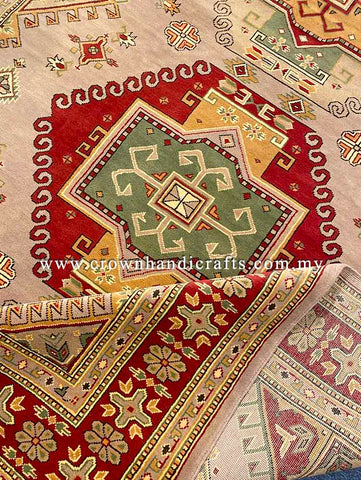[10X7FT] Handmade Authentic Tribal Rug 100% Wool Persian Carpet Design High-Quality Hand-Knotted Afghan Tribal Carpet AFGHAN CH 1739