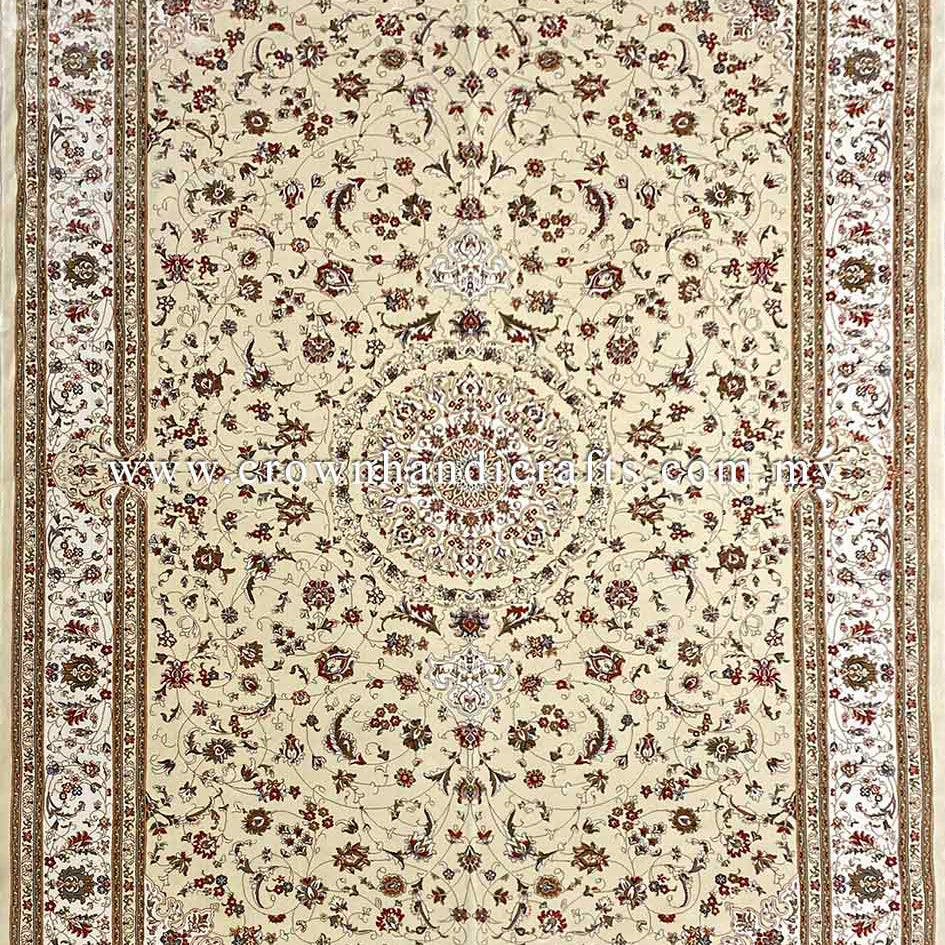Genuine 100% Silk Persian Rug High End Premium Man Made Exclusive Range | Persian silk 1S003