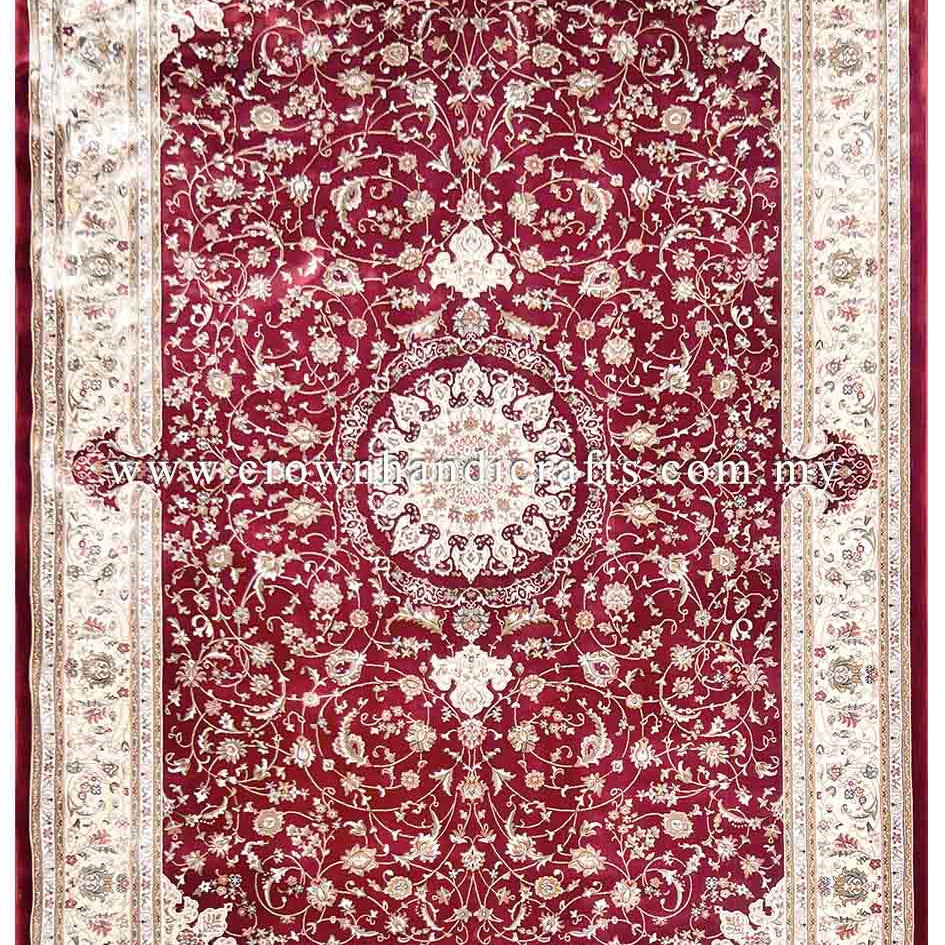 Genuine 100% Silk Persian Rug High End Premium Man Made Exclusive Range | Persian silk 1S003
