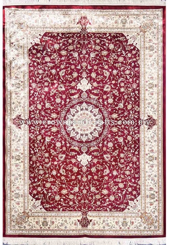 Genuine 100% Silk Persian Rug High End Premium Man Made Exclusive Range | Persian silk 1S003