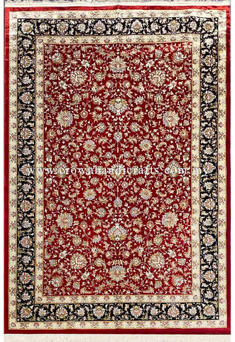 Genuine 100% Silk Persian Rug Iran Design High End Premium Man Made Exclusive Range | Persian Silk IS006D