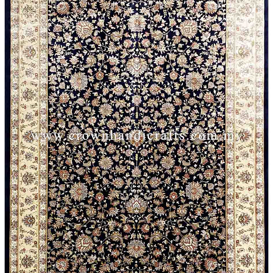 Royal Edition Silk Carpet Iranian Rug Authentic Persian Carpet to match your Living Room Standard | Persian Silk IS006I