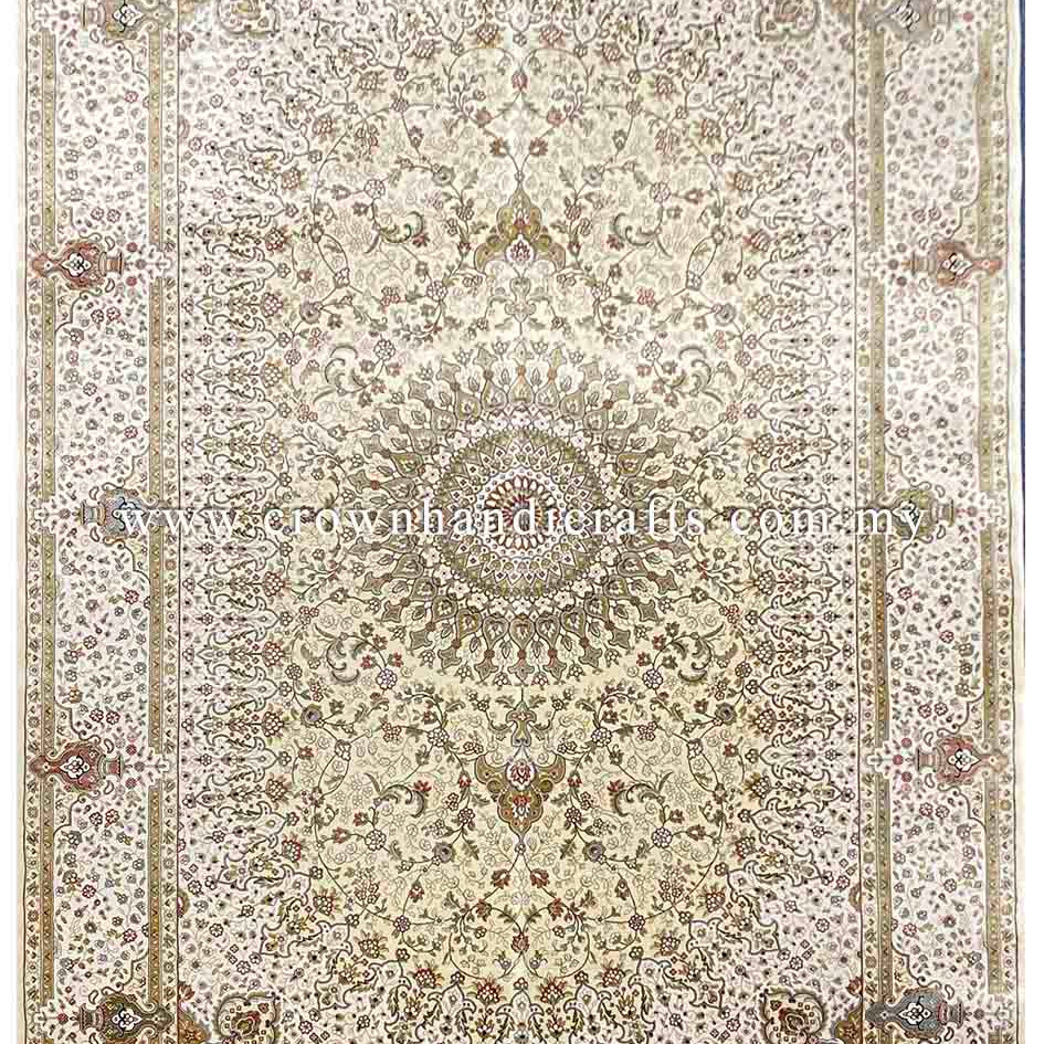 Limited Edition Persian Carpet 100% Silk Premium Range | Persian Silk IS008
