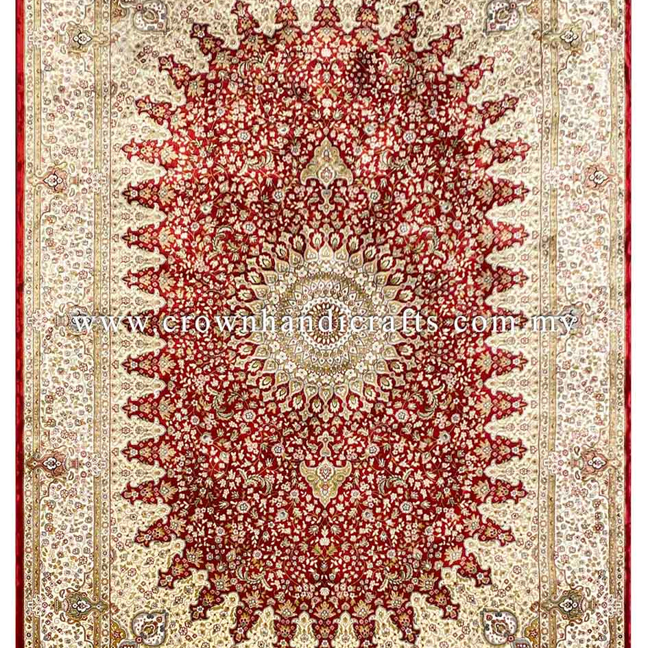 Limited Edition Persian Carpet 100% Silk Premium Range | Persian Silk IS008