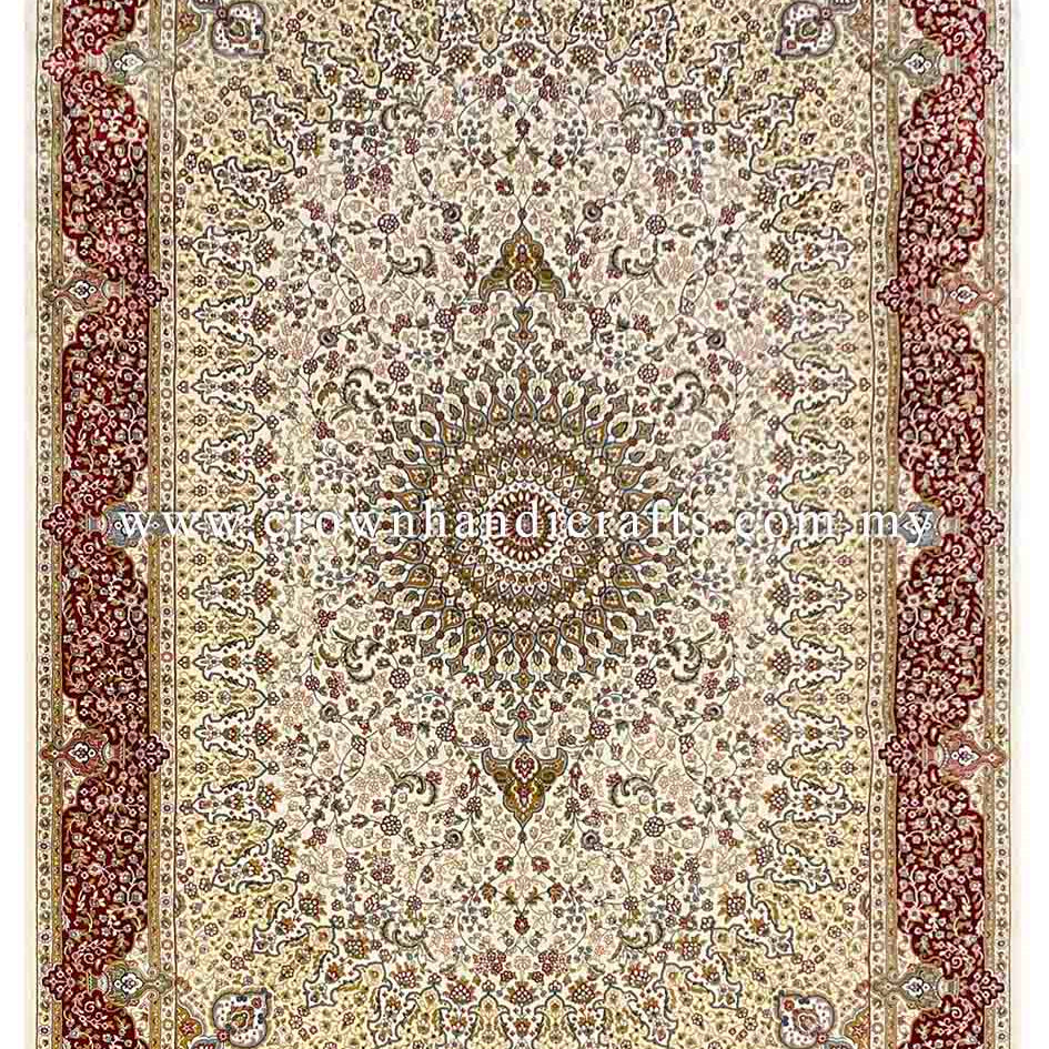 Limited Edition Persian Carpet 100% Silk Premium Range | Persian Silk IS008