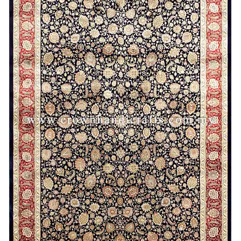 Royal Edition Silk Carpet Rug Authentic Persian Carpet to match your Living Room Standard | Persian Silk 0IS010