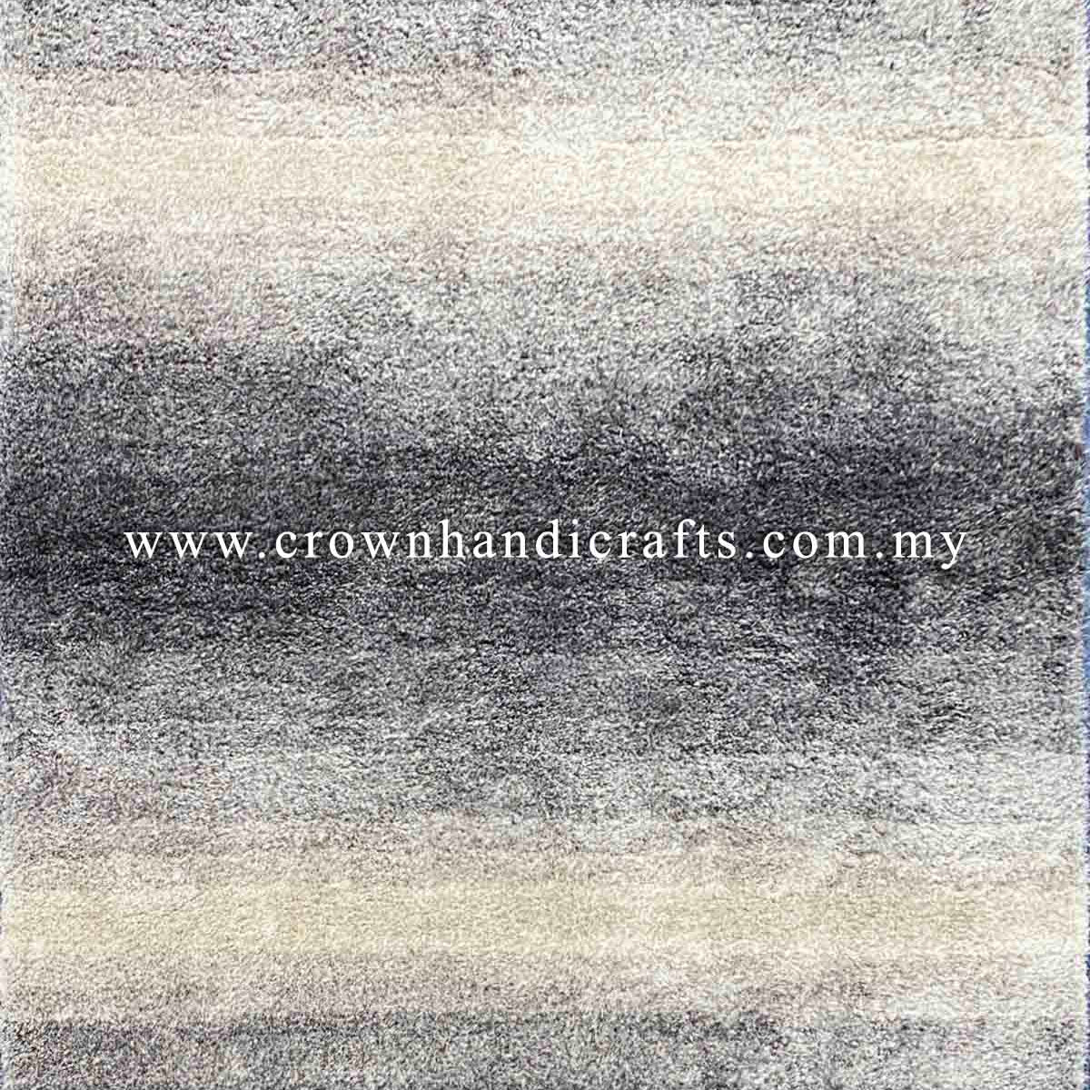 Contemporary Plush Shag-Style Area Rugs – Luxurious High-Pile Comfort for Modern Spaces | Rainbow Shaggy Rugs Ivory Grey