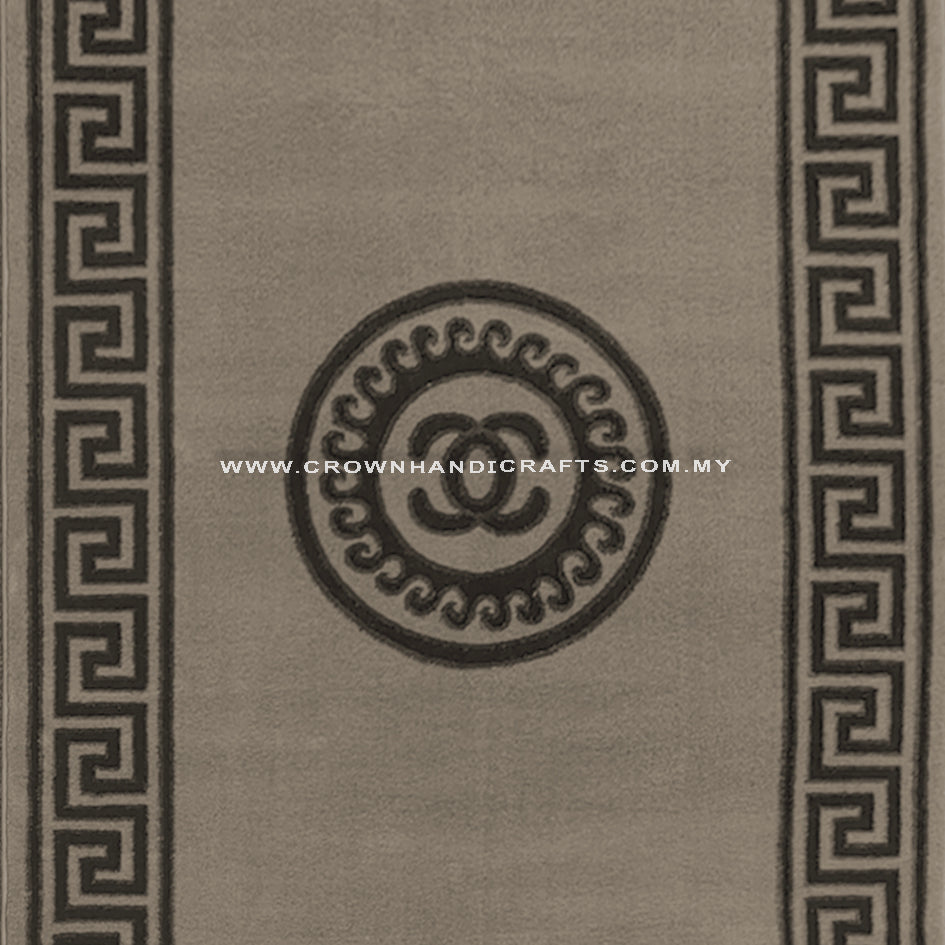 Premium Silky Soft Rug – Cashmere-Like Comfort & Elegante | LUXURY 5700S L.GREY BLACK