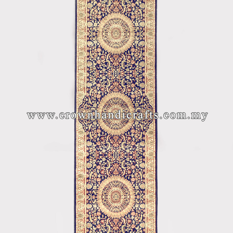 Persian-Inspired Runner Rug – Silk-Like Viscose Elegance for Hallways & Living Spaces | Zrabi 342