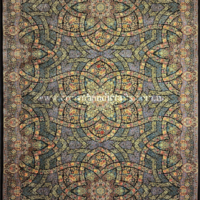 Royal Edition Silk Carpet Iranian Rug Authentic Persian Carpet to match your Living Room Standard | Ejaz JZ003