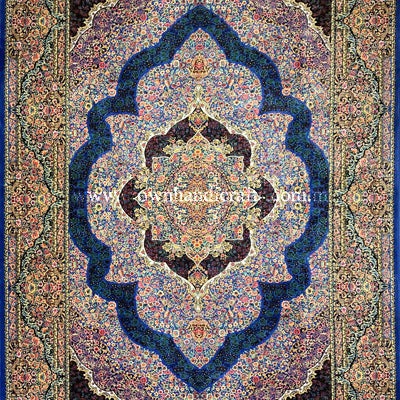 100% Silk Rug Iran Authentic Persian Carpet High End Premium Quality Man Made Elegant Feel | Ejaz JZ007