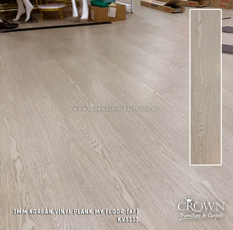3MM KOREAN VINYL PLANK MY FLOOR KV-3333 (AF) | 180X920 | VERSATILE VINYL FLOORING | BOX 20PCS/35.7SF