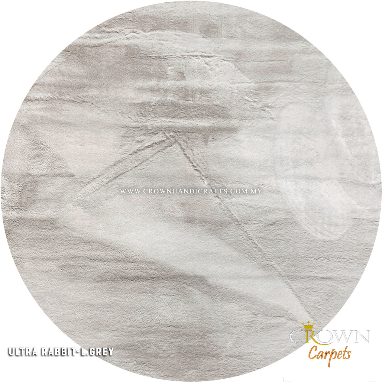 Add Modern Shagg Vibe to your Room | Ultra Rabbit Super Soft Light Grey