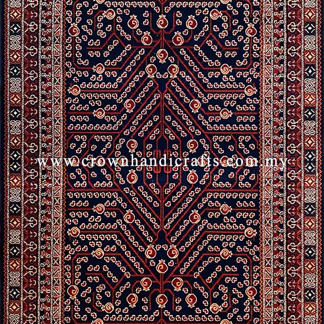 Vintage Style Tribes men Persian Carpet Abstract Rug for Living Room | Mahakan Mah016