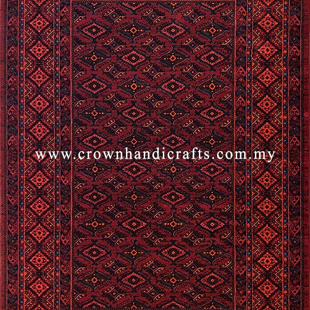 Tribal Geometric Design Persian Rugs Vintage Carpet for Living Room | Mahakan Mah017