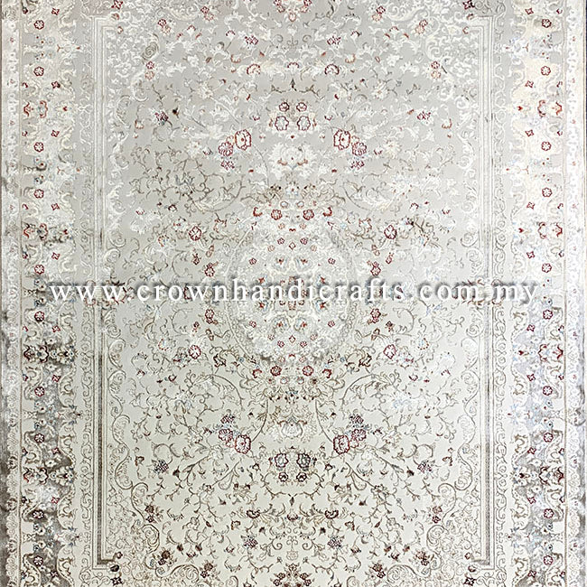 Persian Carpet Thick Quality Turkish Rugs High End Durable Carpets for Living Room Bedroom | Mashad silk NA37A